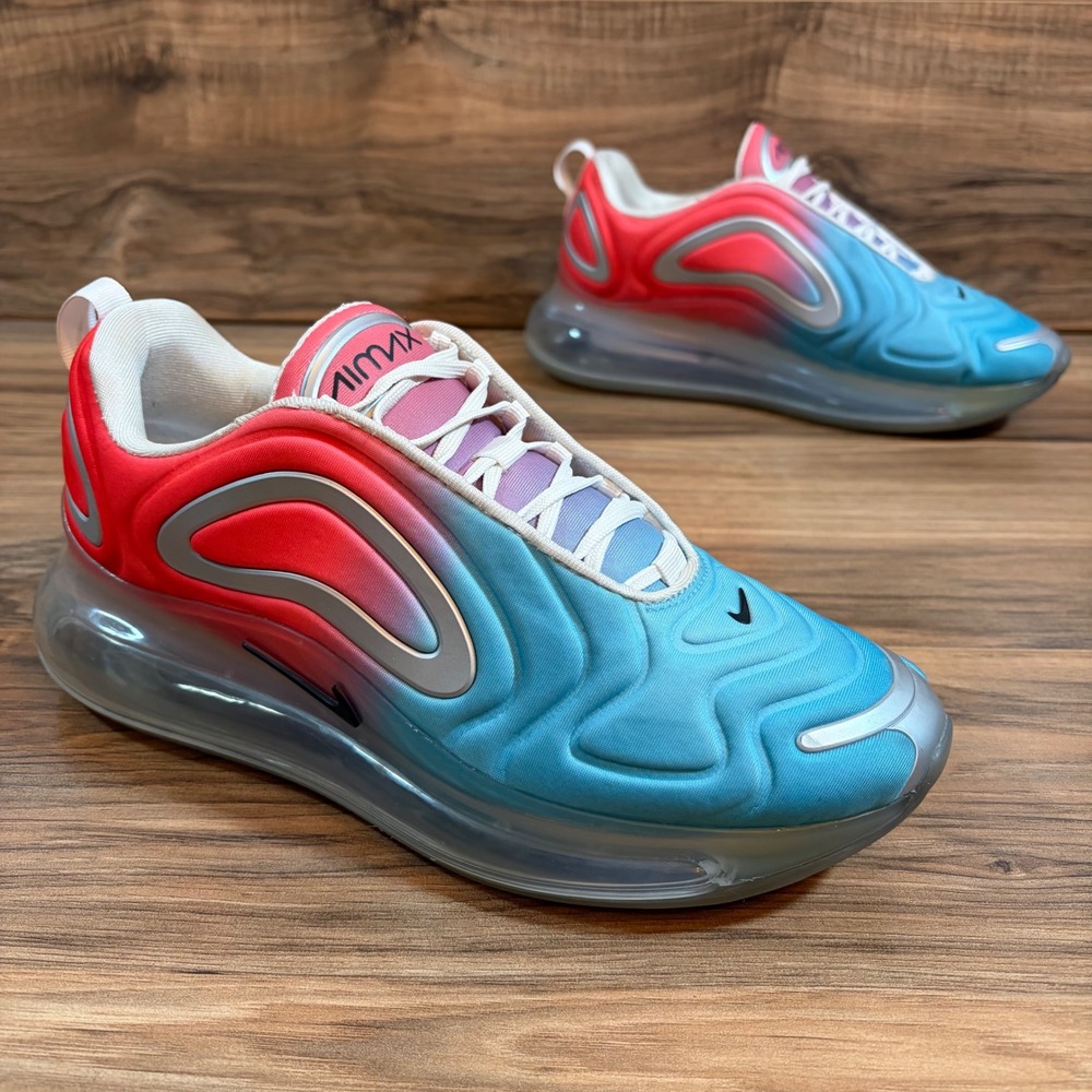 Nike Air Max 720 Pink Sea Womens Sneakers AR9293-600 Blue Pink Size 10